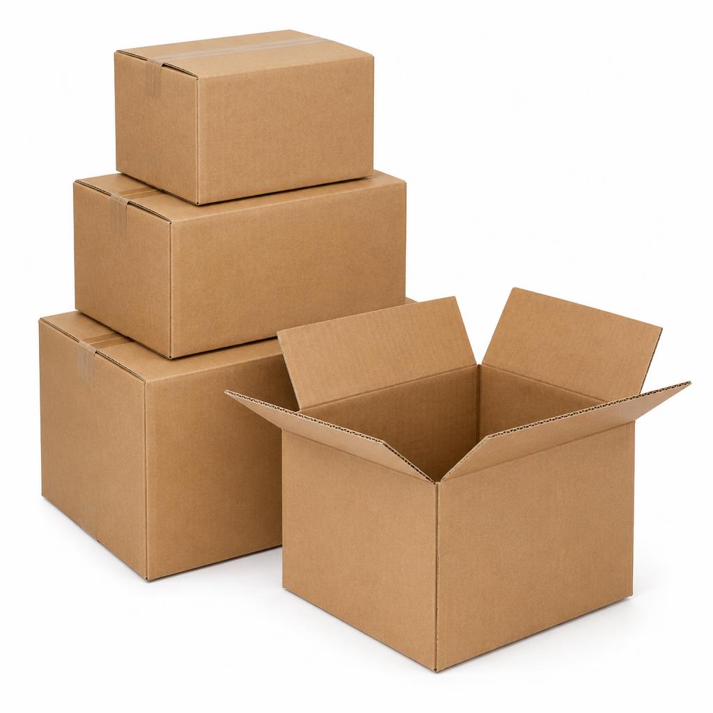 Boîtes en carton d'expédition