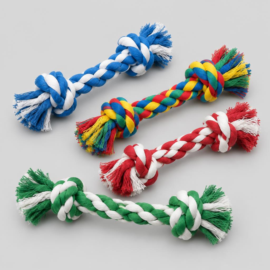 Jouets à mâcher en corde