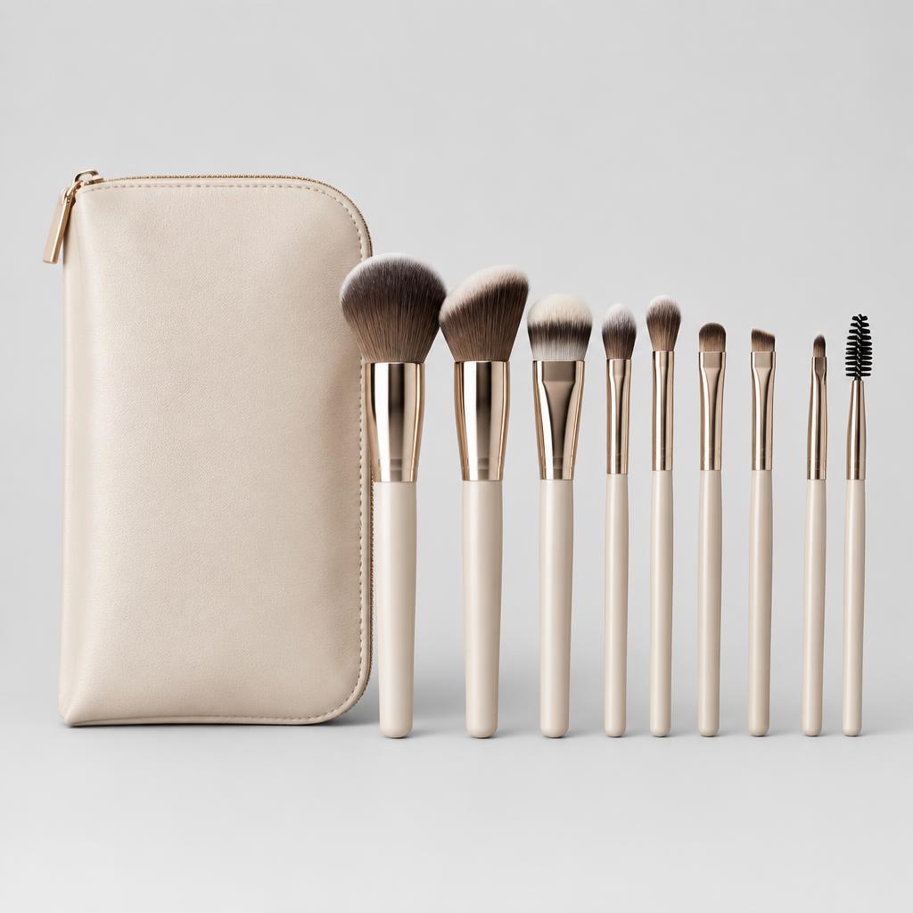 Pinceaux maquillage (set)