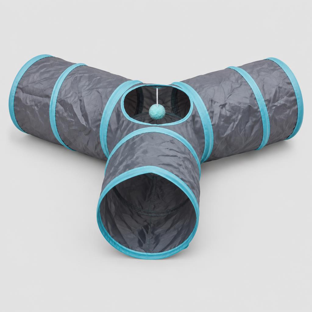 Tunnel pour chat pliable